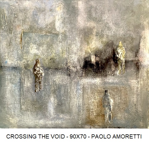 Crossing the void Size: 90 W x 70 H x 5 D cm Paolo Amoretti https://www.saatchiart.com/art/PaintingCrossing-the-void/916854/10271071/view