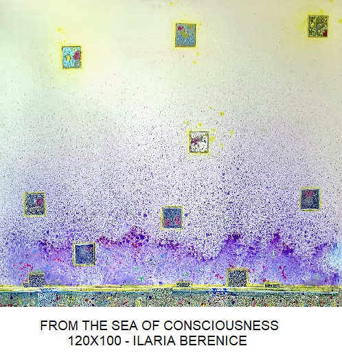 From the sea of consciousness Size: 120 W x 100 H x 4 D cm Ilaria Berenice https://www.saatchiart.com/art/PaintingFrom-the-sea-of-consciousness/ 65859/1950514/view